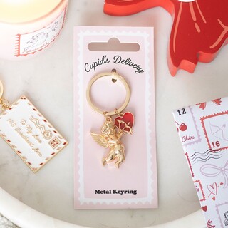 Something Different Cupid's Delivery Cherub Keyring
