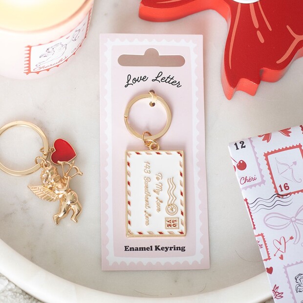 Something Different Love Letter Keyring