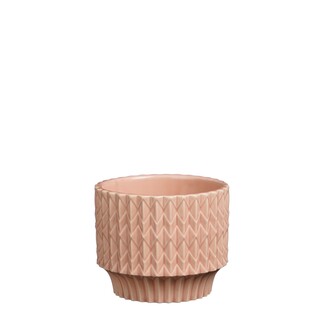 Edelman Large Pink Lauria Planter