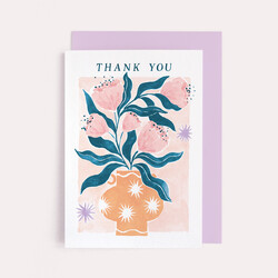 Sister Paper Co. Vase Thank You Card