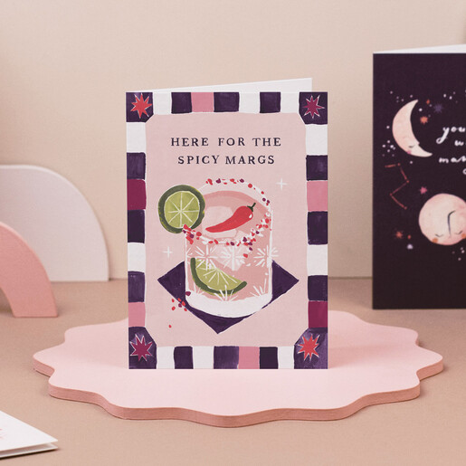margarita card made in the uk