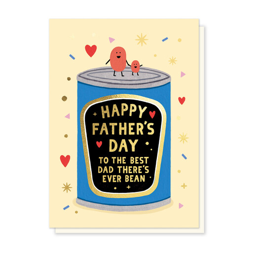 father's day bean tin card from Stormy Knight