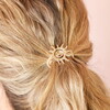 celestial inspired hair tie in gold