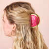 Large Pink Melon Hair Clip