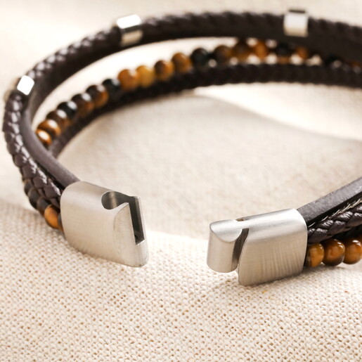 open clasp of personalised bracelet