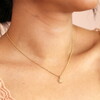 Flower Carded Necklace in Gold