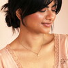 Flower Carded Necklace in Gold