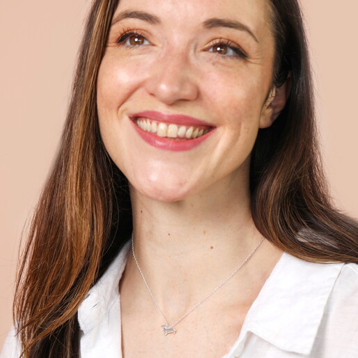 Sterling Silver Sausage Dog Necklace