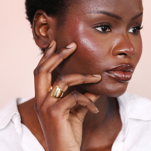 Stainless Steel Chunky Pebble Wrap 