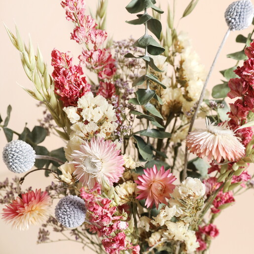 Country Bloom Market Style Dried Flower Bouquet