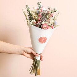 Country Bloom Market Style Dried Flower Bouquet