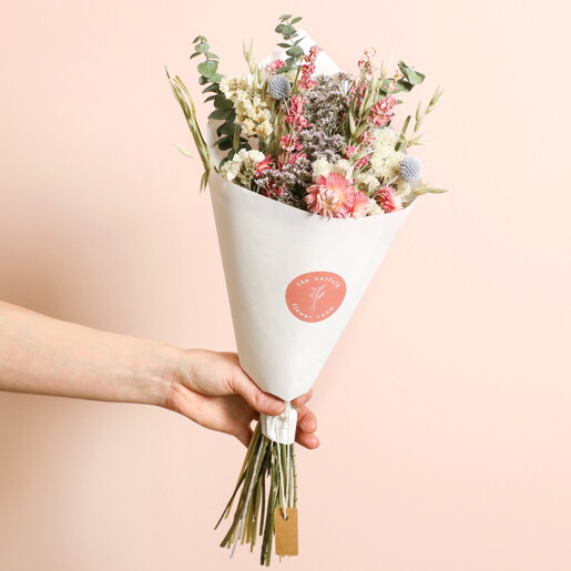 Country Bloom Market Style Dried Flower Bouquet