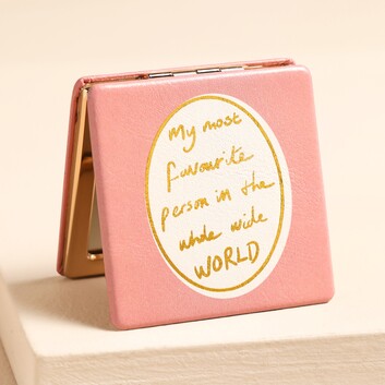 Favourite Person Compact Mirror