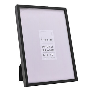 A4 Black Thin Edged Wooden Photo Frame