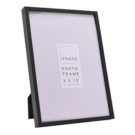 black frame with thin edge