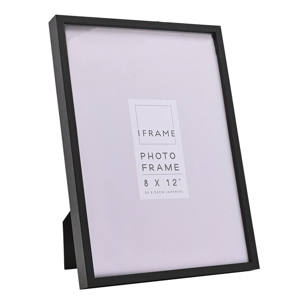 A4 Black Thin Edged Wooden Photo Frame