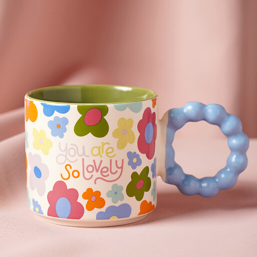 Raspberry Blossom 'You Are So Lovely' Mug