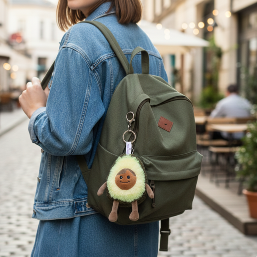 Warmies Avocado Bag Charm 