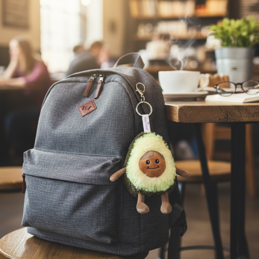 Warmies Avocado Bag Charm 