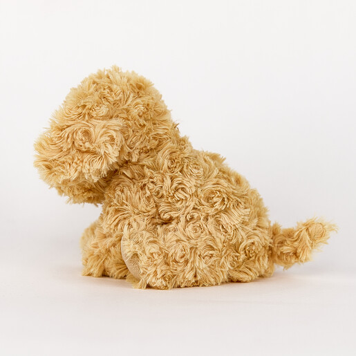 side of warmies cockapoo soft toy in a mini size