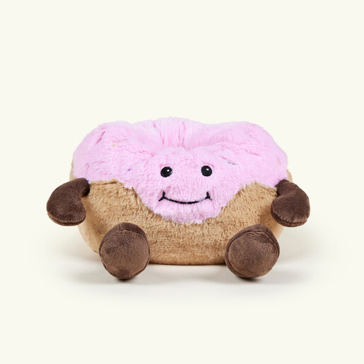 Warmies Pink Donut Soft Toy