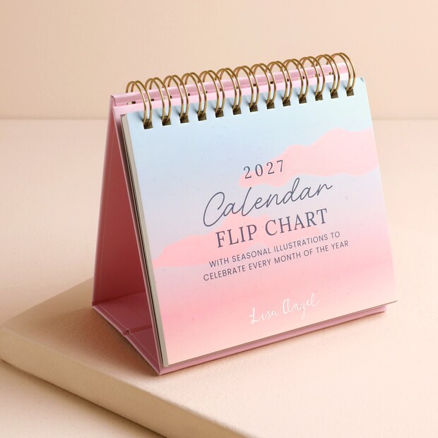 2027 Calendar Flip Chart