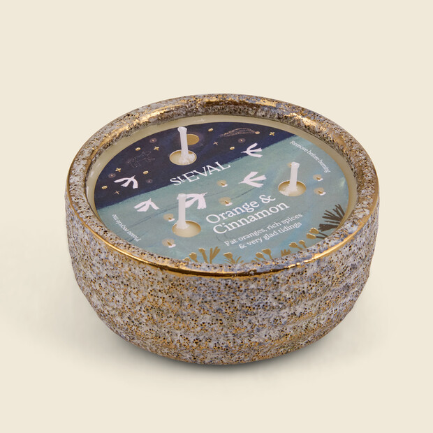 St Eval Orange & Cinnamon Small Alchemy Pot Candle