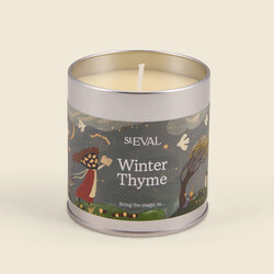 St Eval Winter Thyme Tin Candle