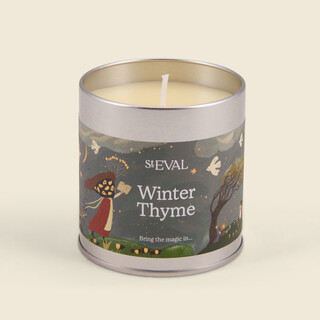 St Eval Winter Thyme Tin Candle