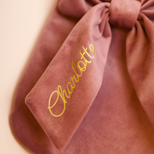 close up of personalisation