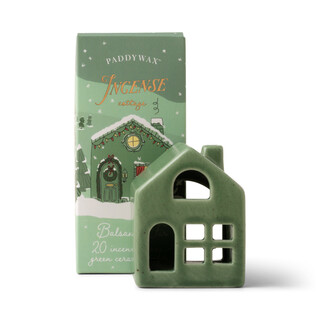 Paddywax Balsam & Fir Ceramic Cottage Intense Holder
