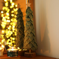 Medium Felt Tree Standing Ornament