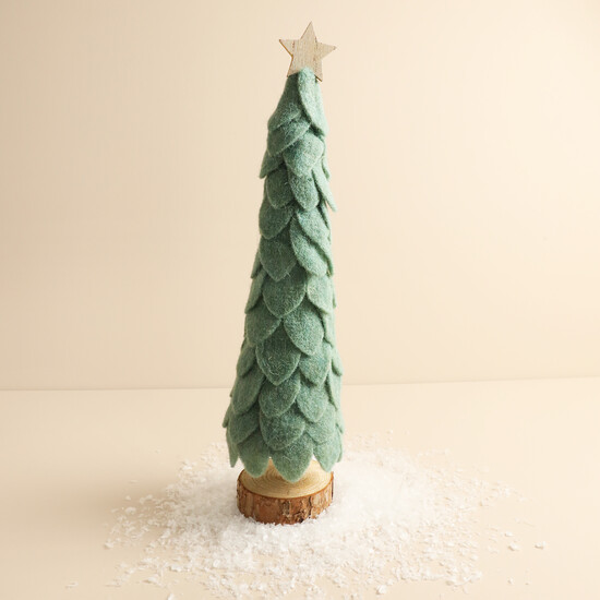 Medium Felt Tree Standing Ornament