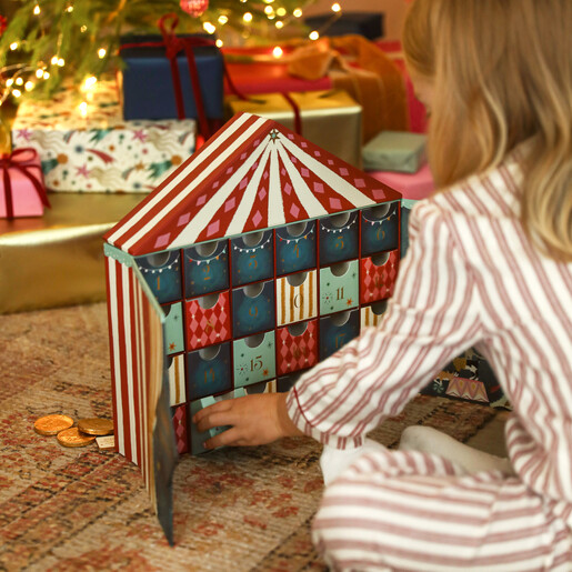 lifestyle shot of advent calendar