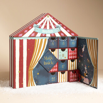 Personalised Name Fill Your Own Magic Circus Advent Calendar