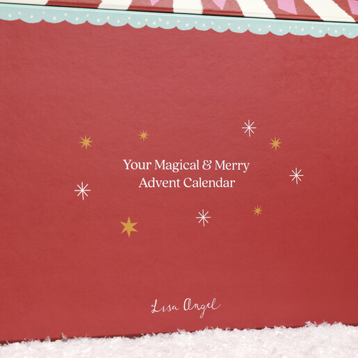 Personalised Name Fill Your Own Magic Circus Advent Calendar