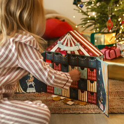 Personalised Name Fill Your Own Magic Circus Advent Calendar