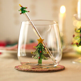 Green Christmas Tree Tumbler