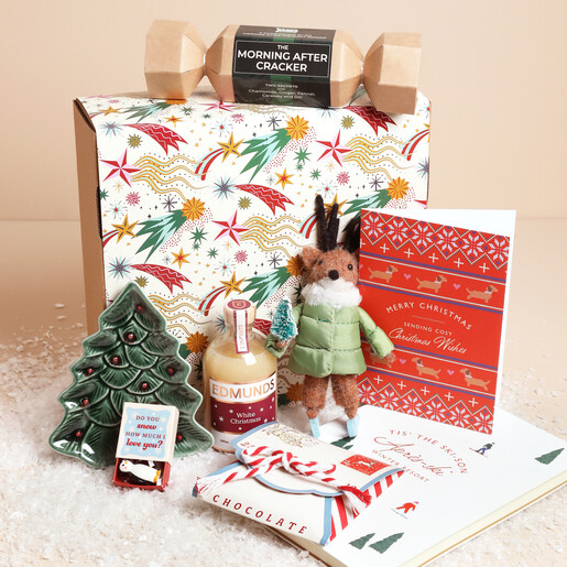 build your own festive christmas hamper