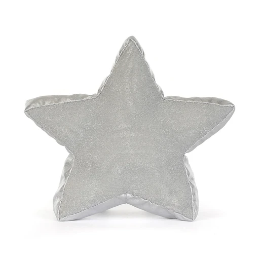 silver star soft toy from jellycat