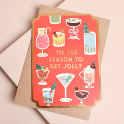 Stormy Knight Tis The Season Greetings Card