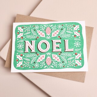 Stormy Knight Noel Christmas Greetings Card
