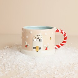Ceramic Winter Wishes Festive Mug