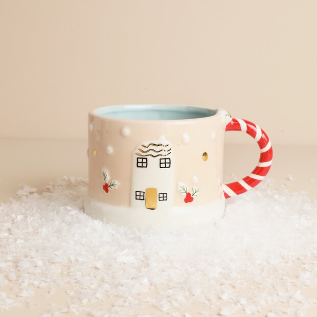 Ceramic Winter Wishes Festive Mug