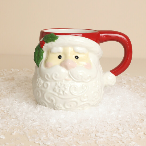 Ceramic Father Christmas Mug