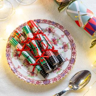 Talking Tables Nutcracker Saucer Crackers