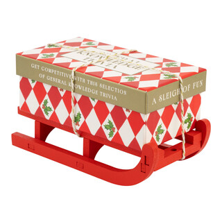Talking Tables Christmas Quiz Mini Sleigh