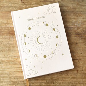 Time to Shine Fabric Notebook