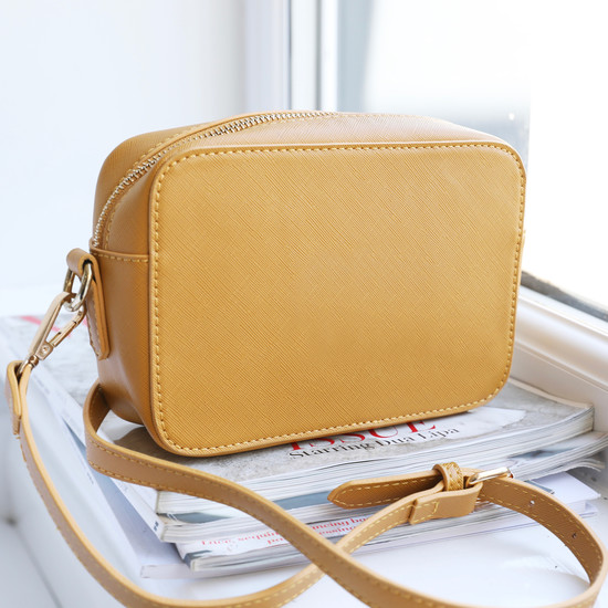 Mustard Rectangular Shoulder Bag