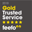 Feefo Gold Trusted Merchant 2018